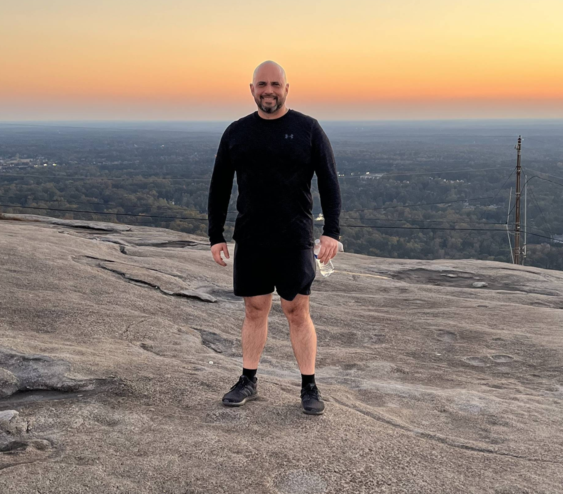 Rodney Bossola, founder of BORALOGIST LLC, at Stone Mountain